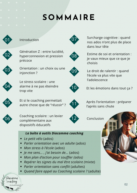 Sommaire livre blanc
